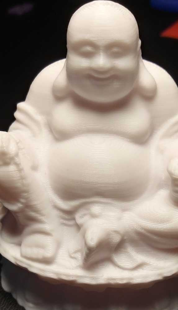 Mini Buddha figure 3D printed
